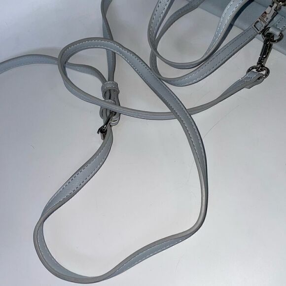 ADORABLE Steve Madden Satchel Light Blue Small - Picture 8 of 9